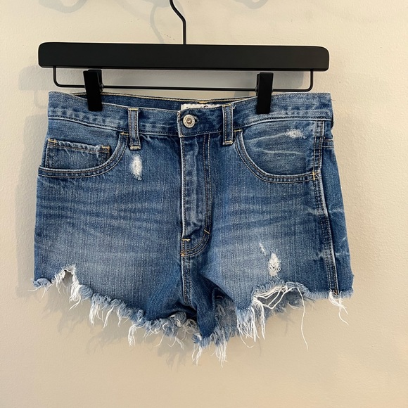 Hollister Pants - Hollister Festival Denim Shorts